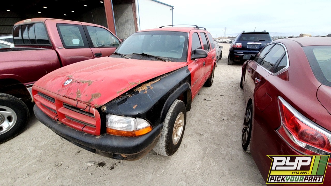 2000 DODGE DURANGO partes disponibles