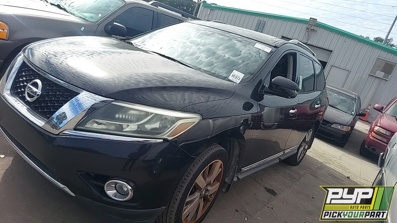 2013 NISSAN PATHFINDER partes disponibles