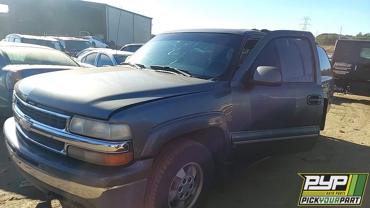 2001 CHEVROLET SUBURBAN 1500 partes disponibles