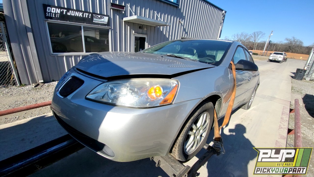 2007 PONTIAC G6 partes disponibles