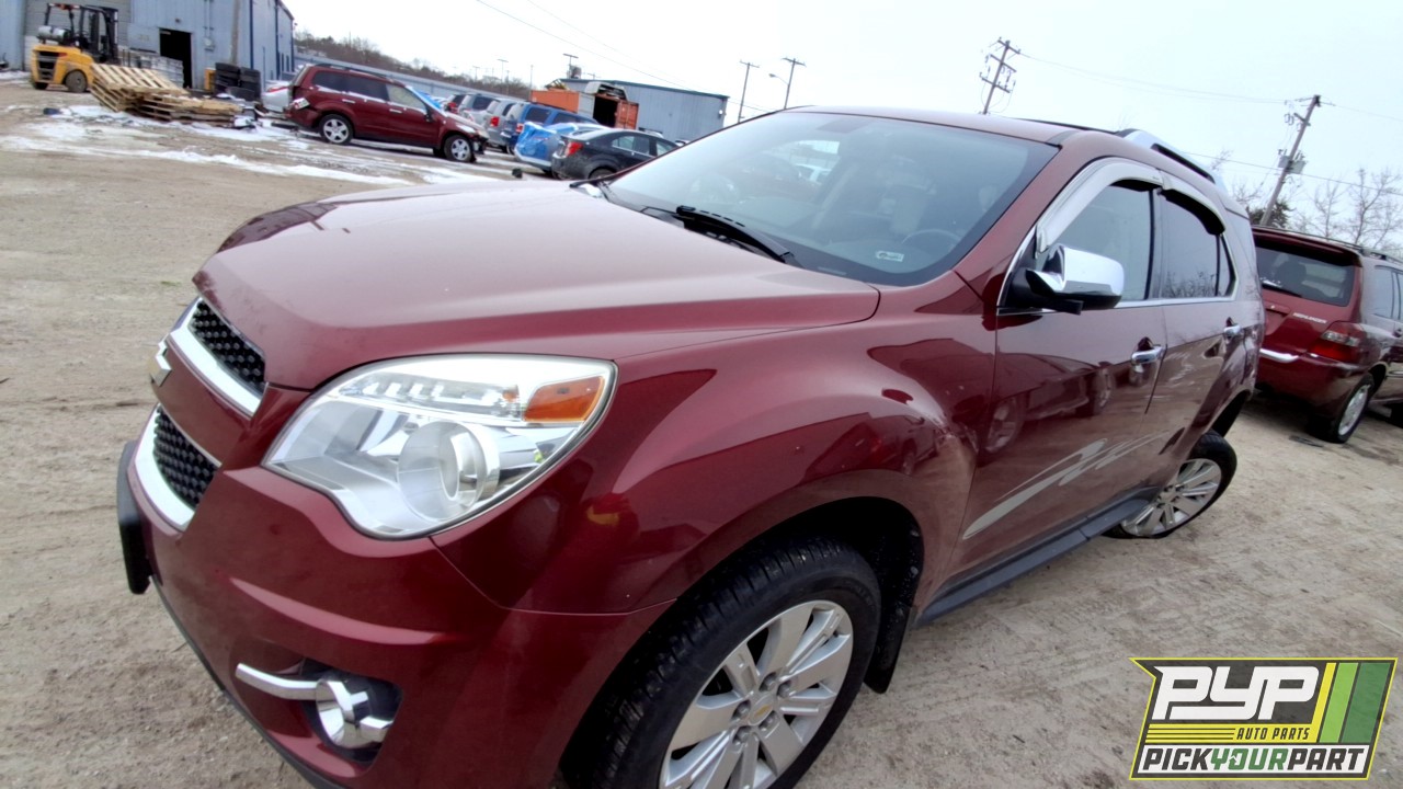 2010 CHEVROLET EQUINOX partes disponibles