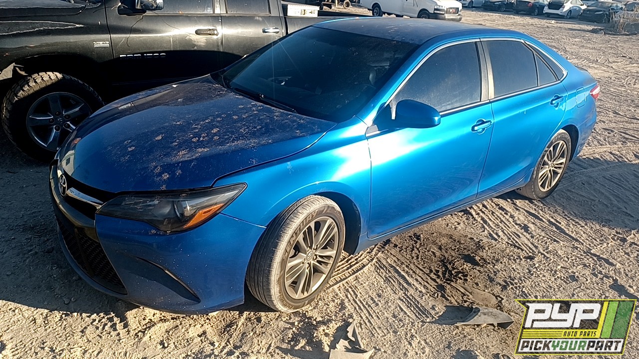 2017 TOYOTA CAMRY partes disponibles