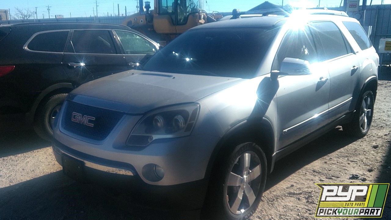 2010 GMC ACADIA partes disponibles