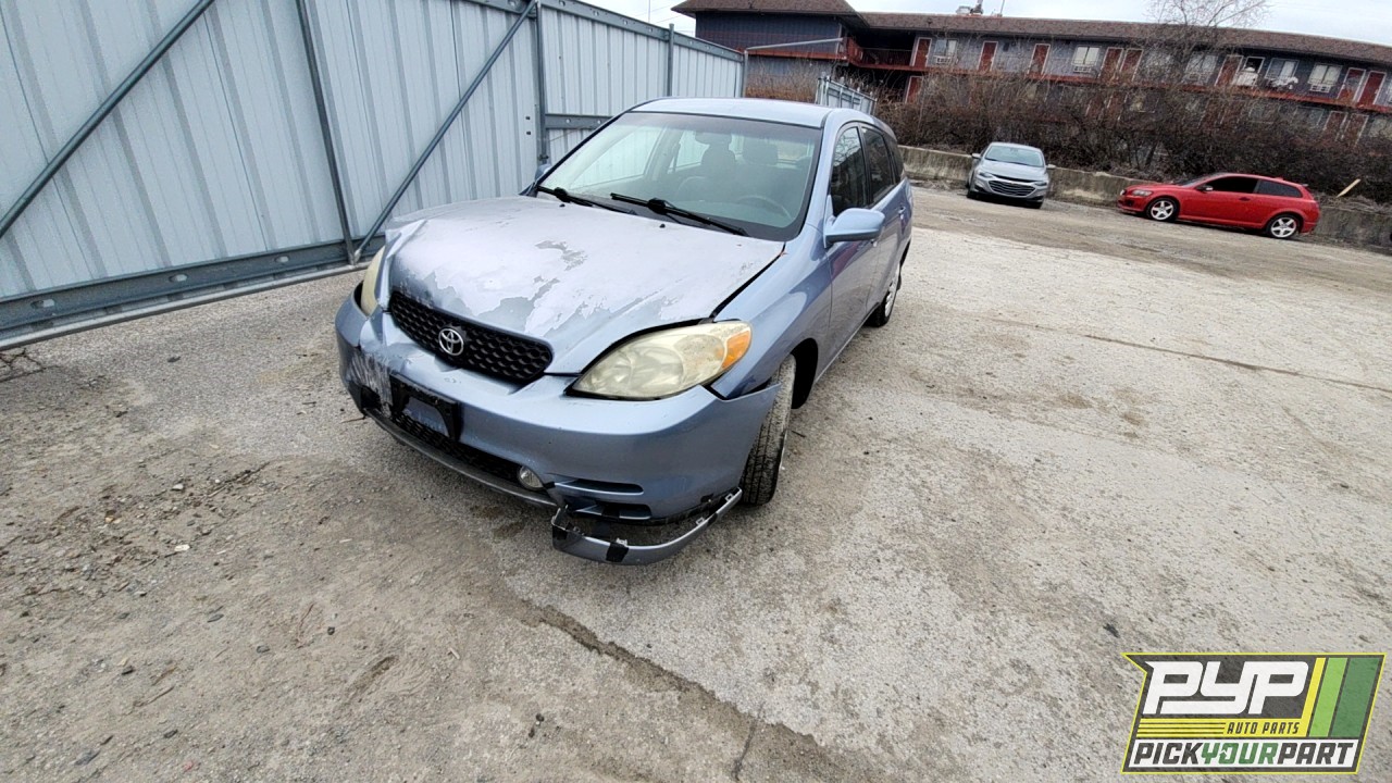 2003 TOYOTA MATRIX partes disponibles