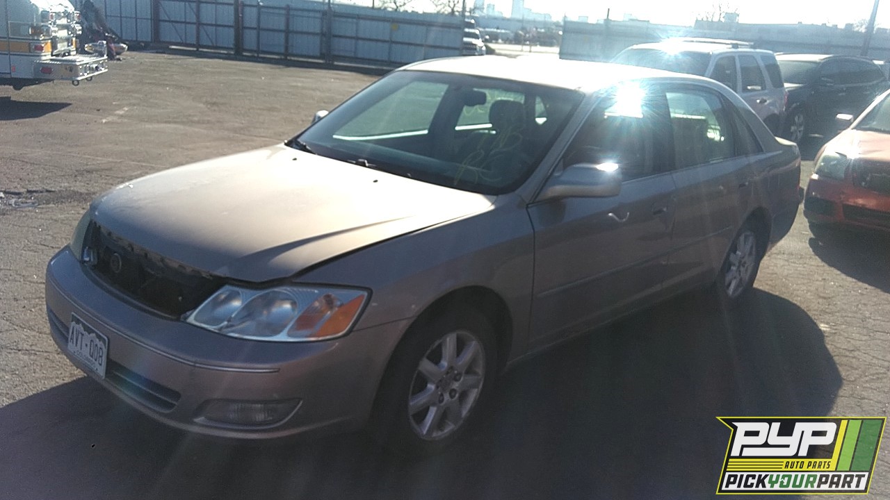 2002 TOYOTA AVALON partes disponibles