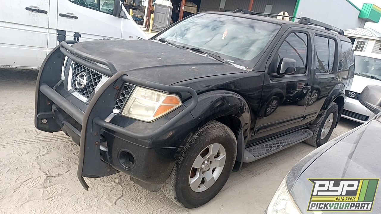 2006 NISSAN PATHFINDER partes disponibles