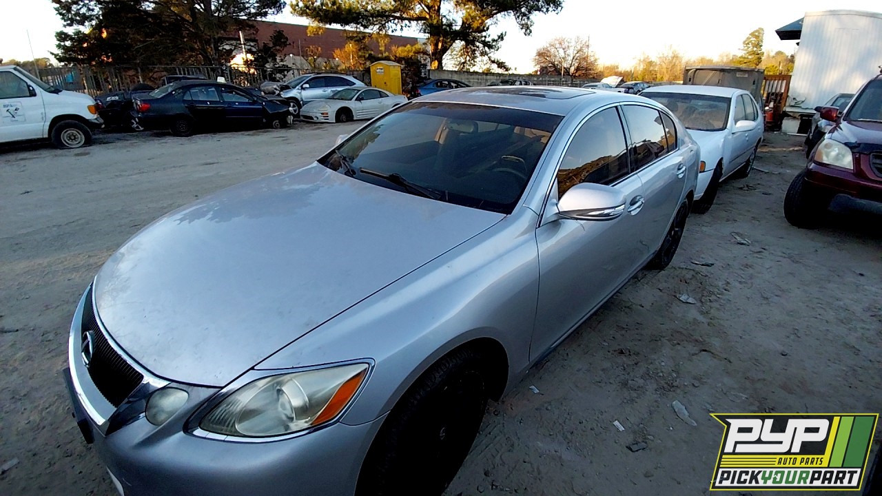 2009 LEXUS GS350 partes disponibles