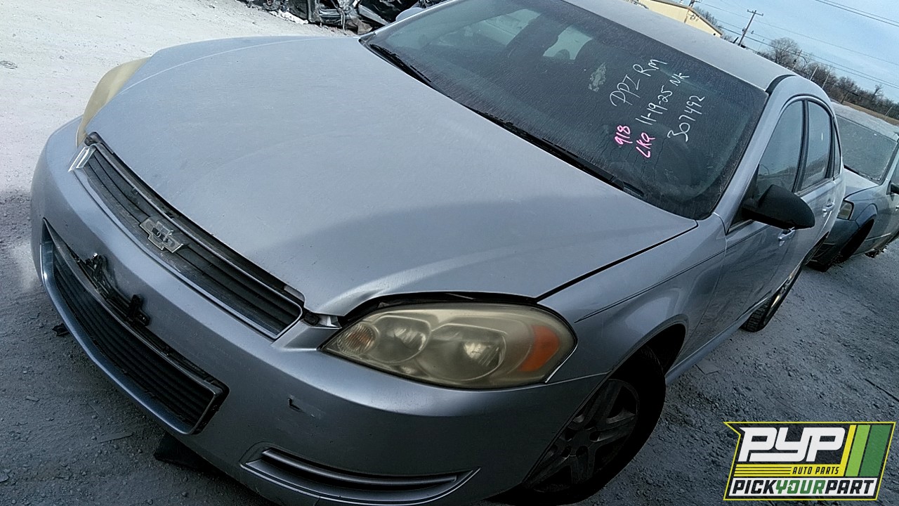2010 CHEVROLET IMPALA partes disponibles