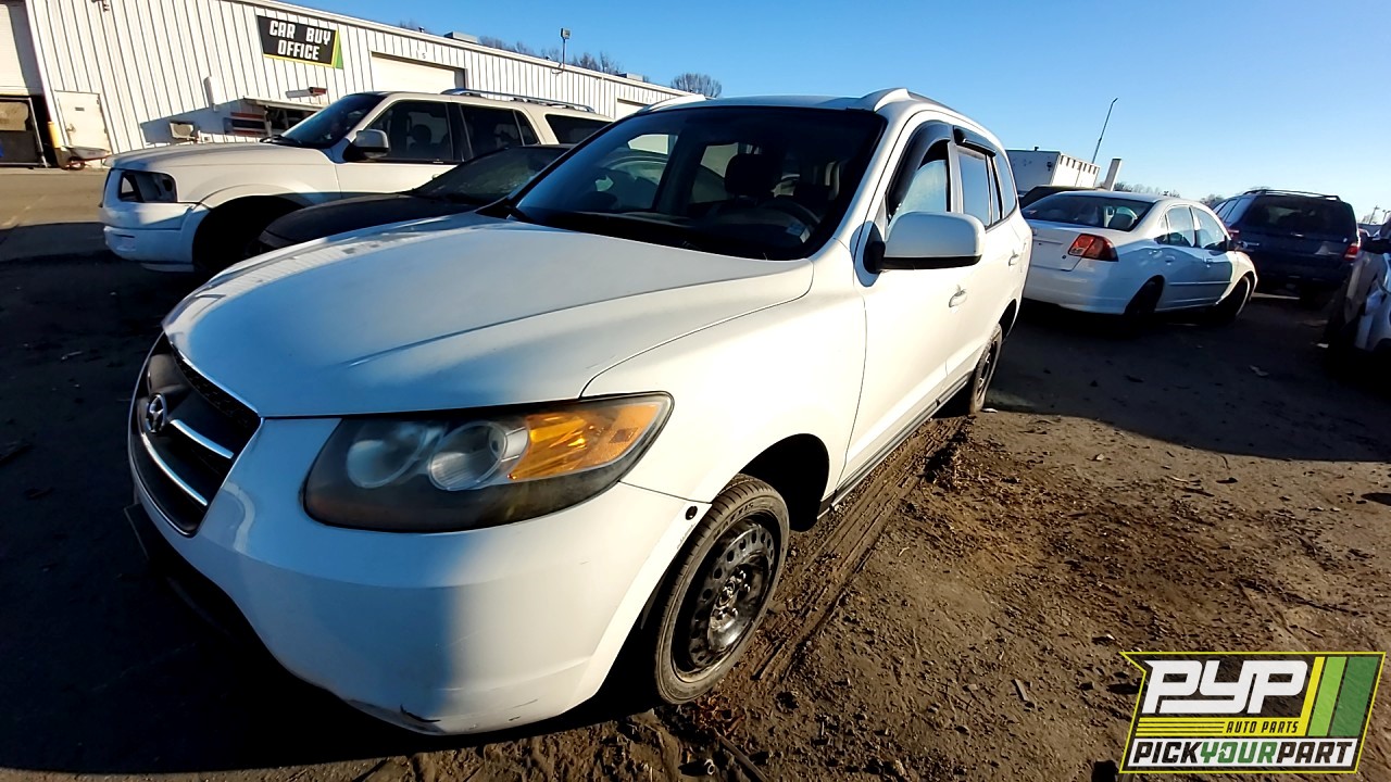 2007 HYUNDAI SANTA FE partes disponibles