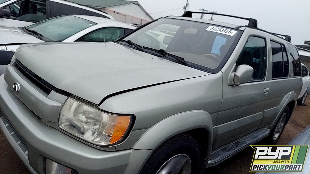 2001 INFINITI QX4 partes disponibles