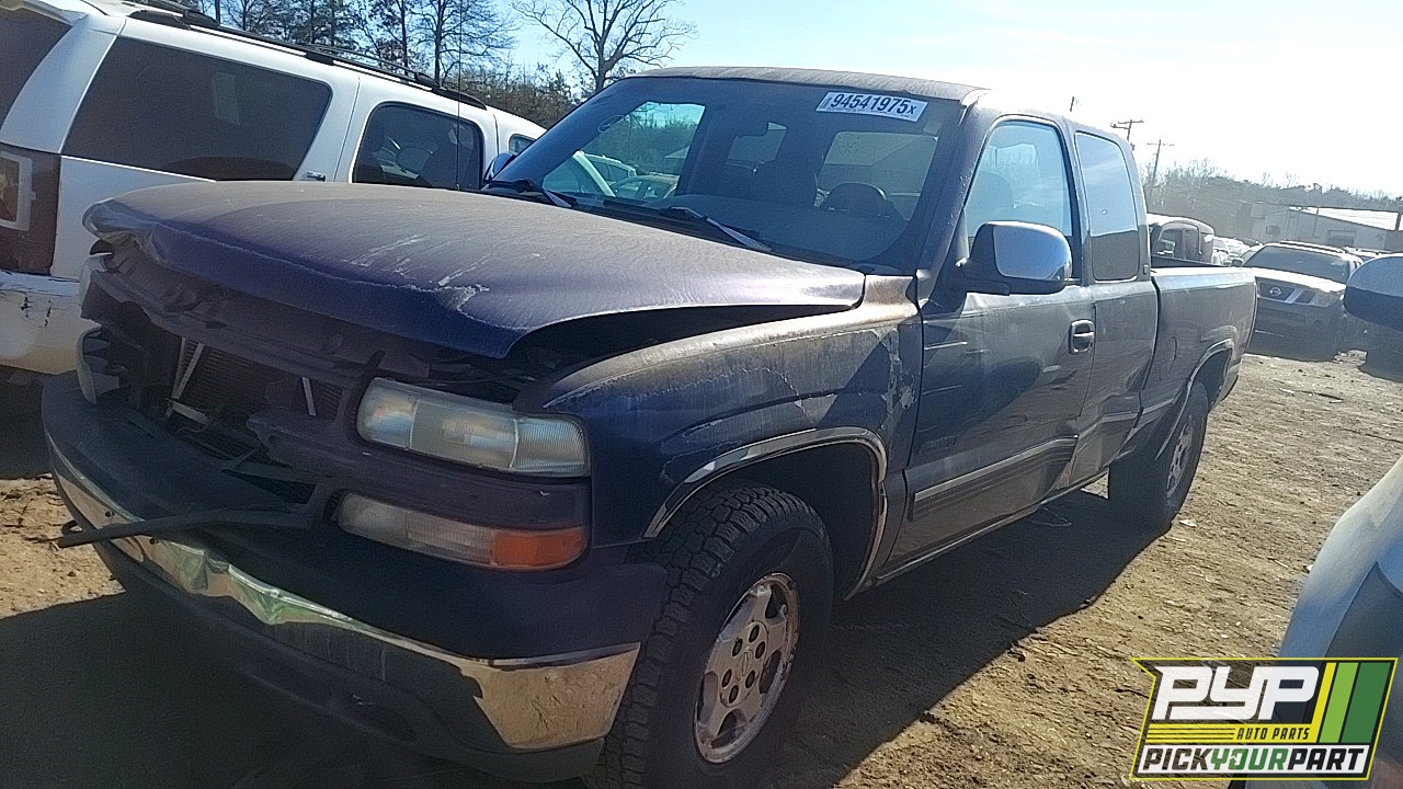 2000 CHEVROLET SILVERADO 1500 partes disponibles