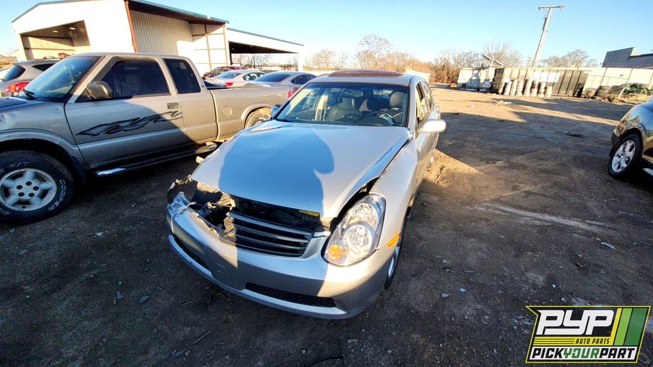 2005 INFINITI G35 available for parts