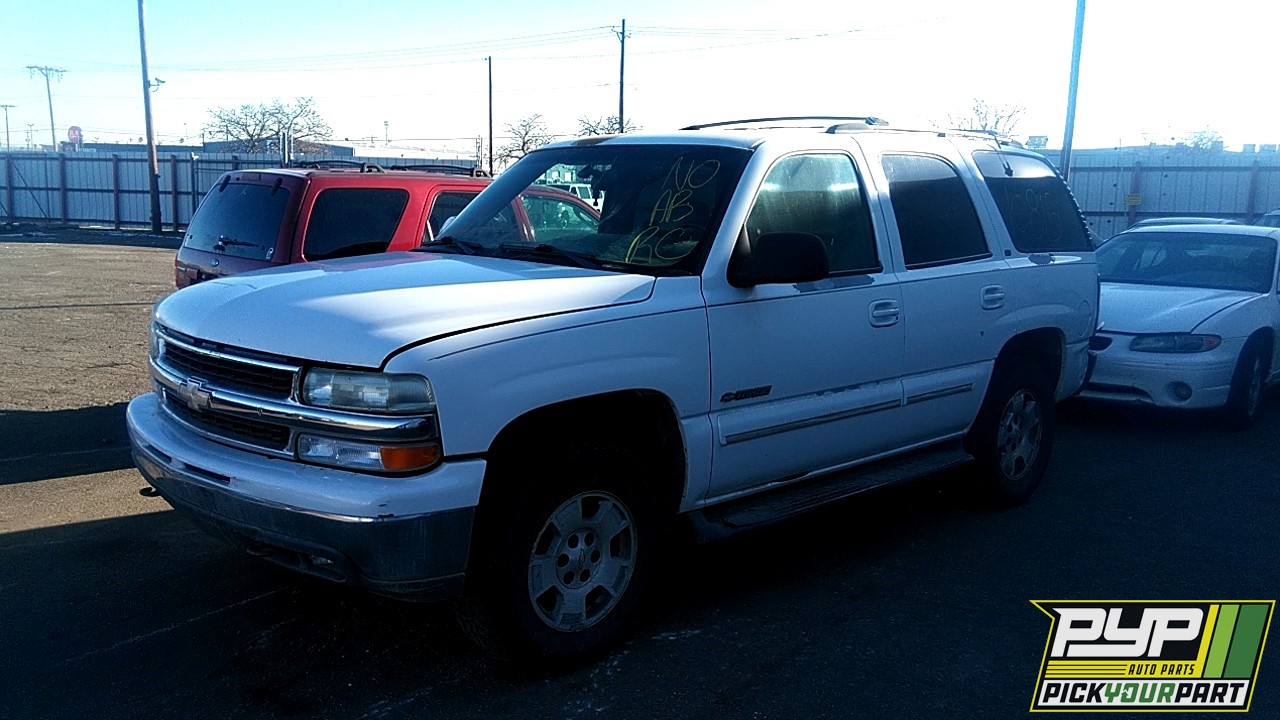 2001 CHEVROLET TAHOE available for parts