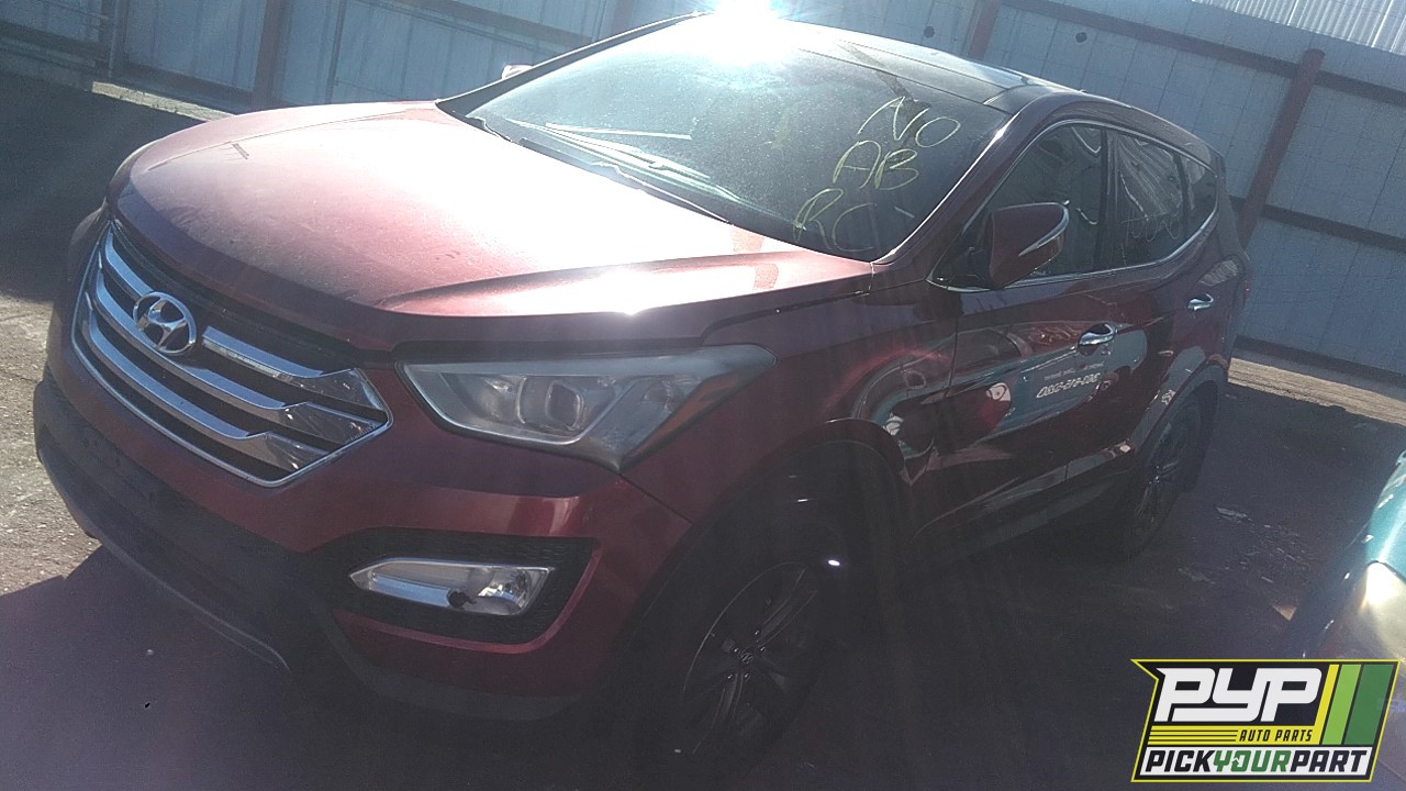 2013 HYUNDAI SANTA FE SPORT partes disponibles