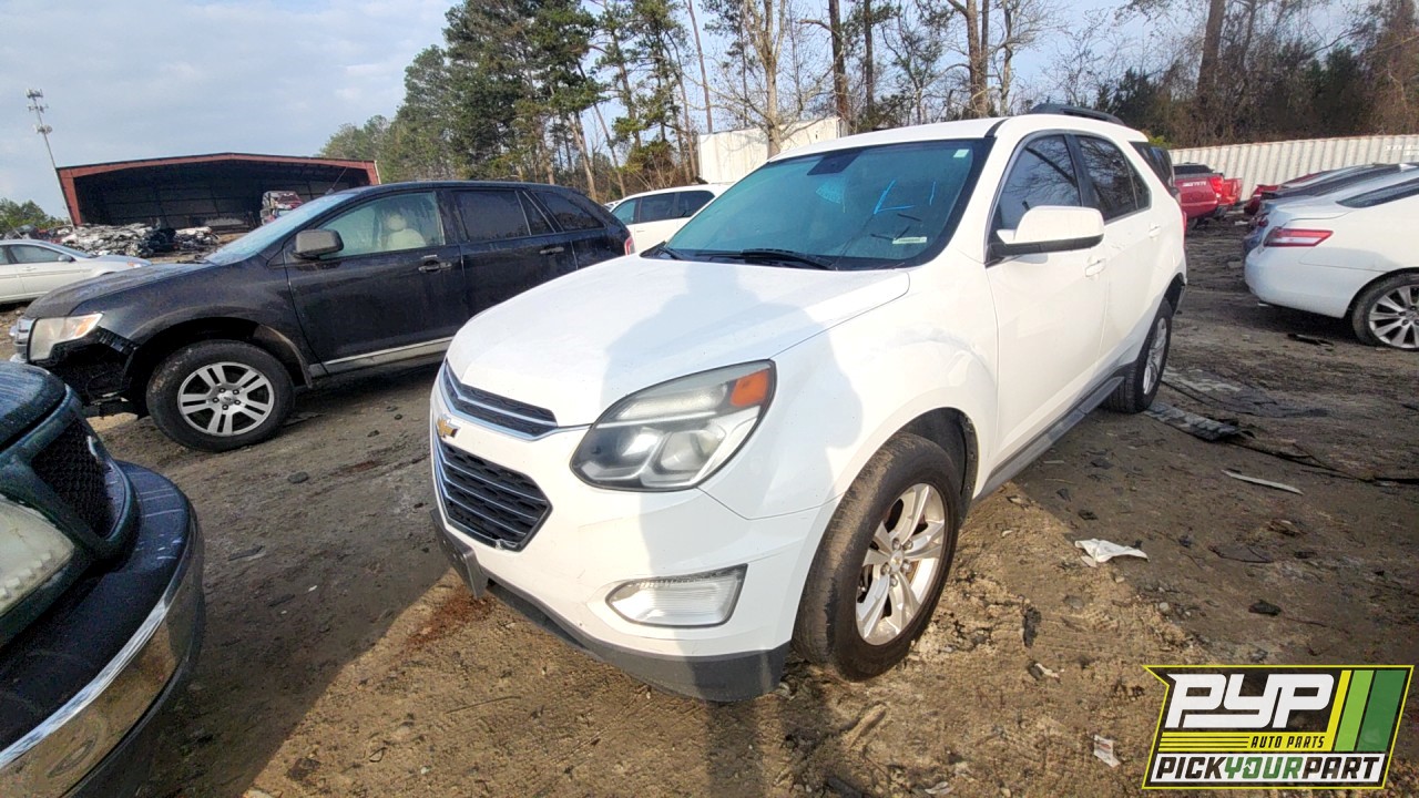 2016 CHEVROLET EQUINOX partes disponibles
