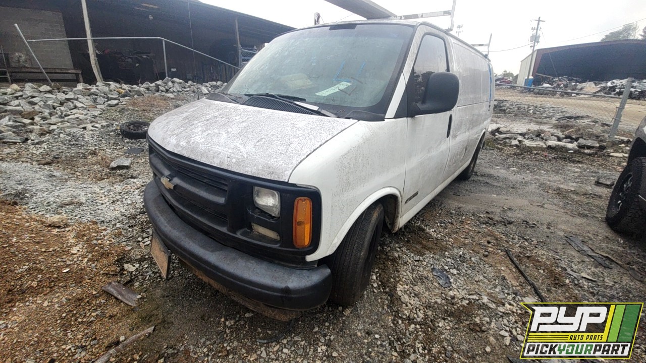 2000 CHEVROLET EXPRESS 1500 partes disponibles