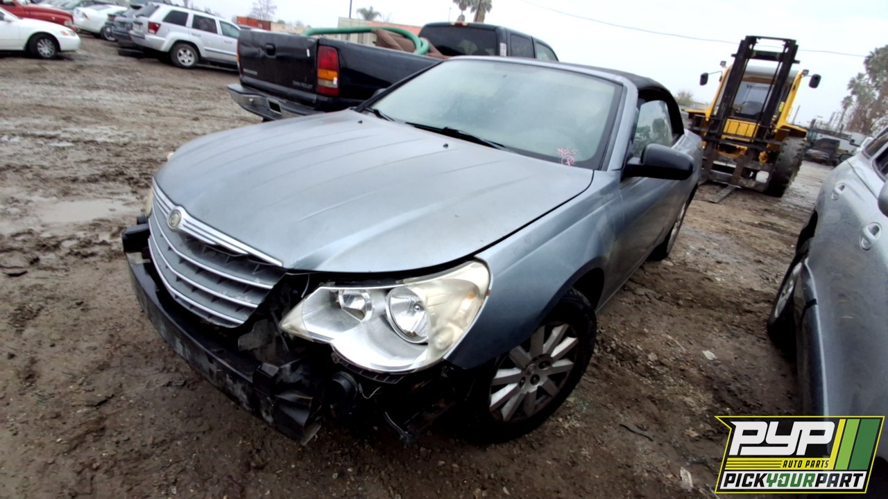 2009 CHRYSLER SEBRING partes disponibles