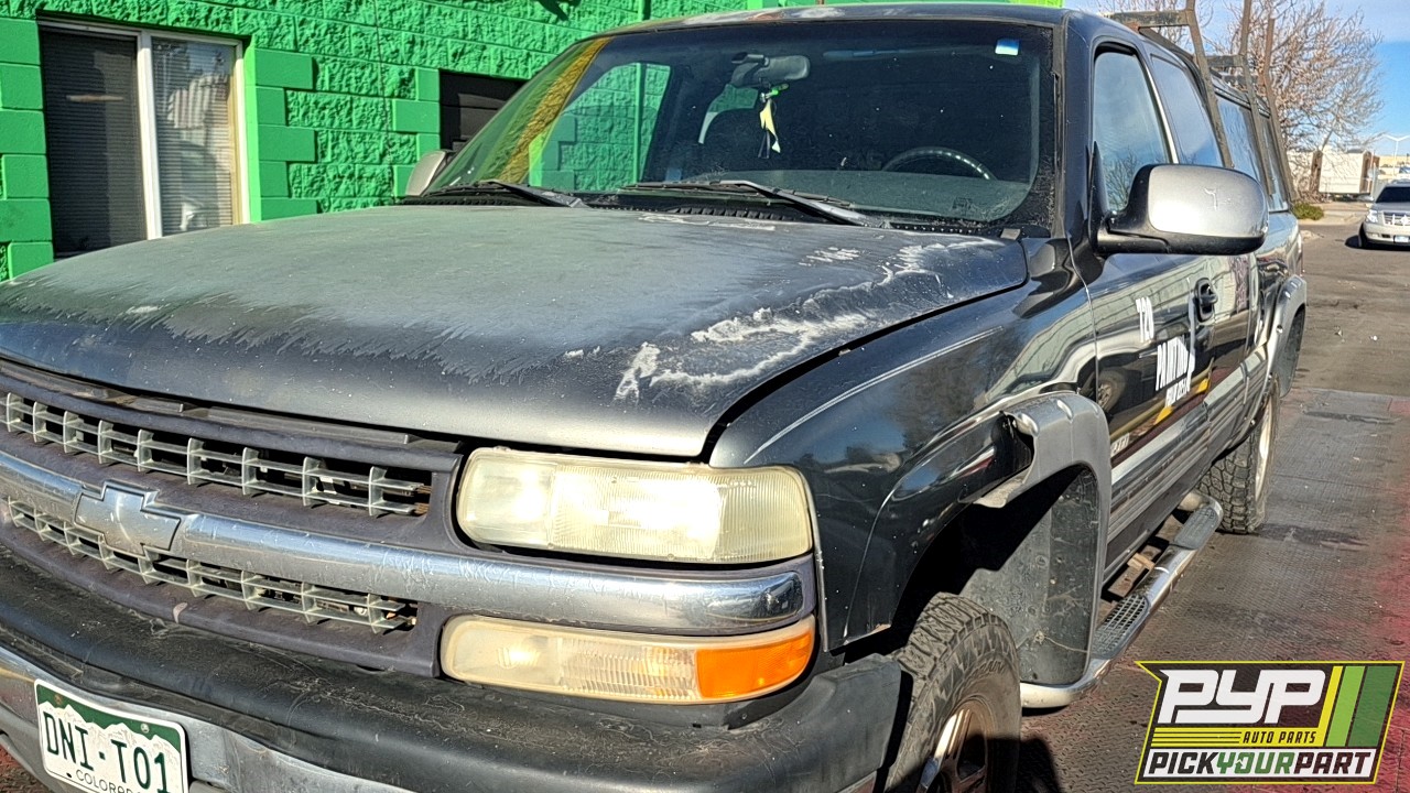 2000 CHEVROLET SILVERADO 1500 partes disponibles