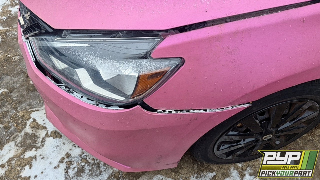 2017 NISSAN SENTRA partes disponibles