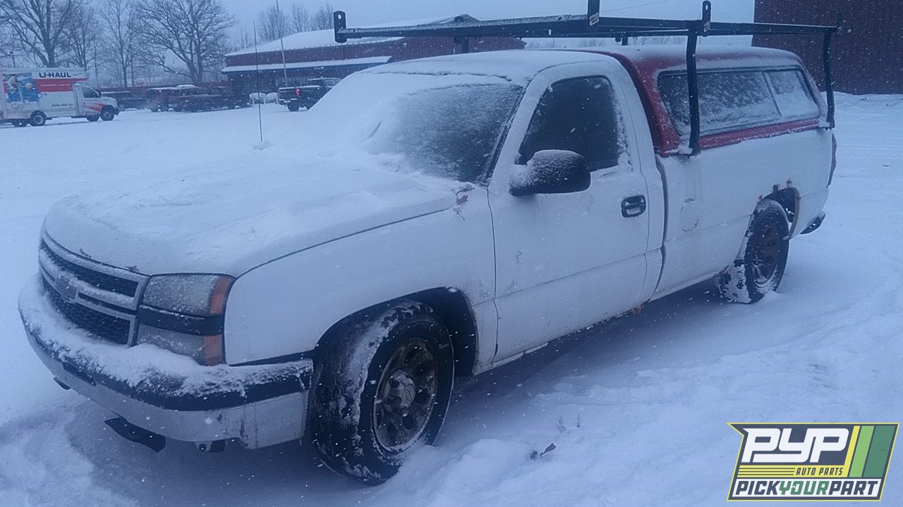 2006 CHEVROLET SILVERADO 1500 partes disponibles