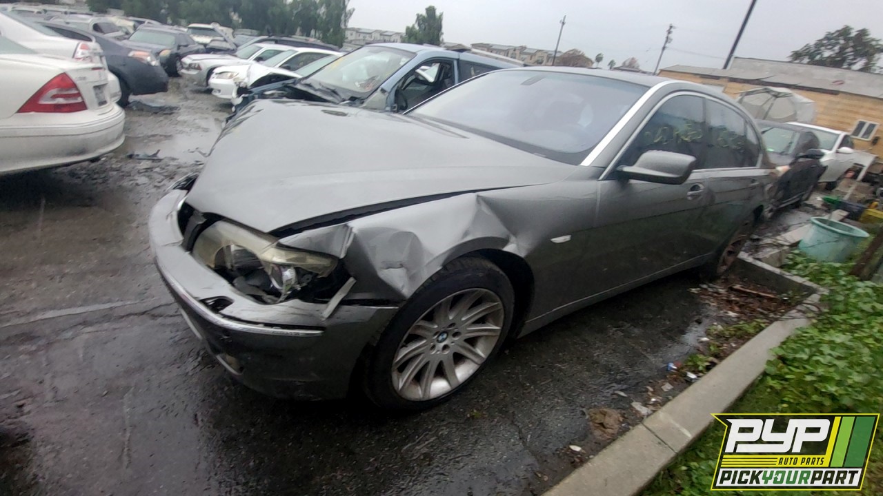 2006 BMW 750LI partes disponibles