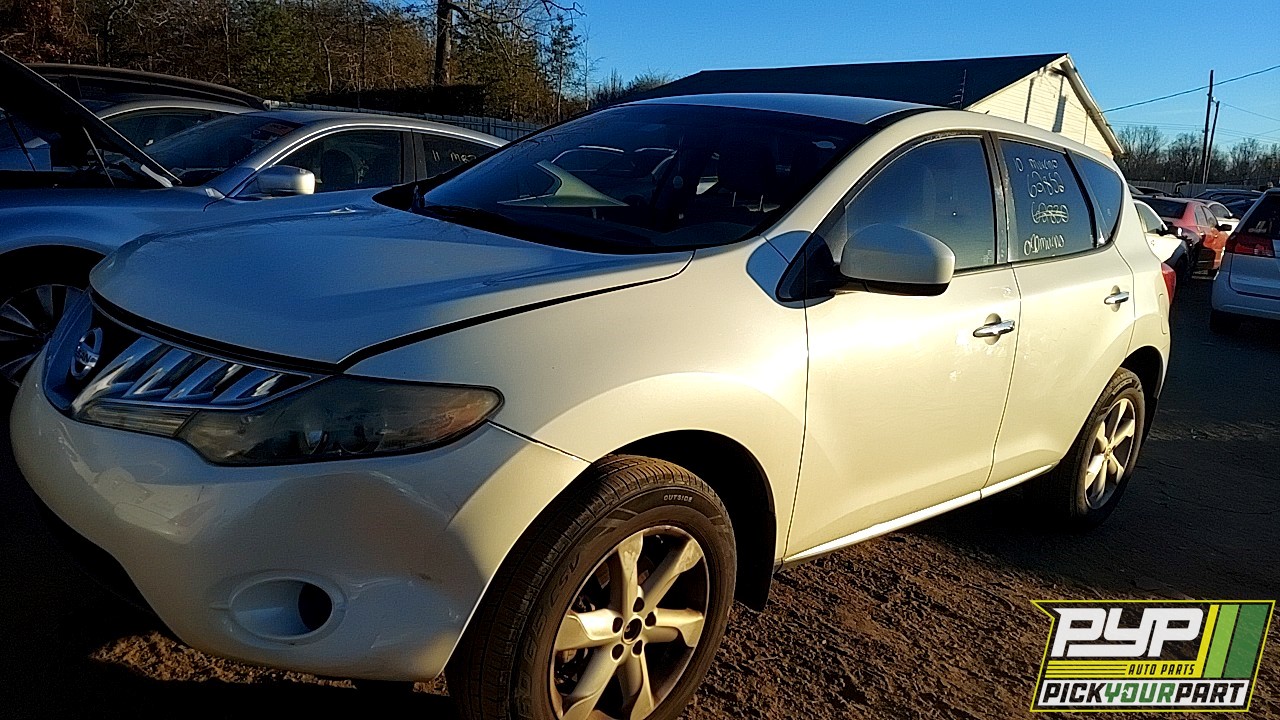 2010 NISSAN MURANO partes disponibles
