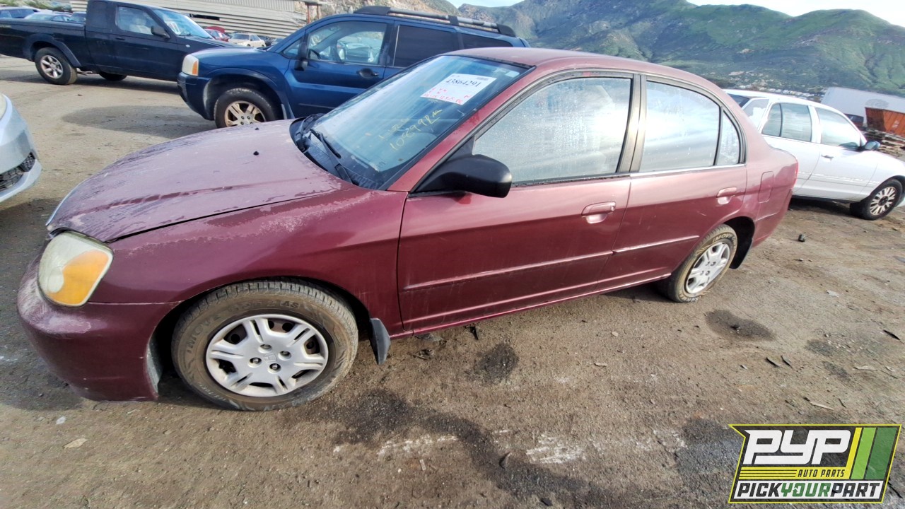 2002 HONDA CIVIC available for parts