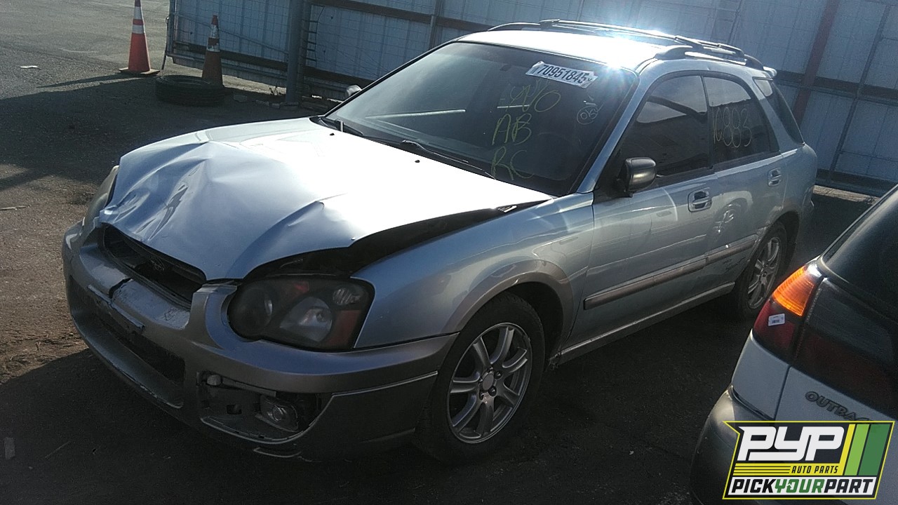 2005 SUBARU IMPREZA partes disponibles