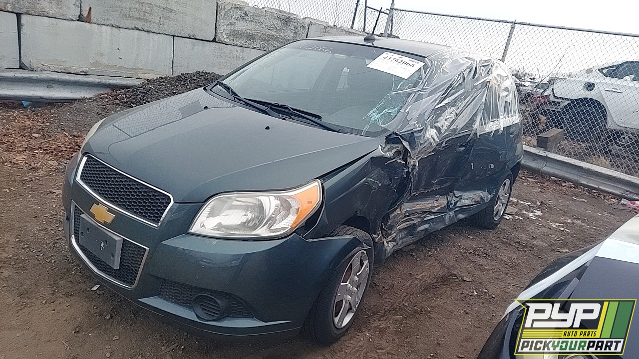 2011 CHEVROLET AVEO5 partes disponibles