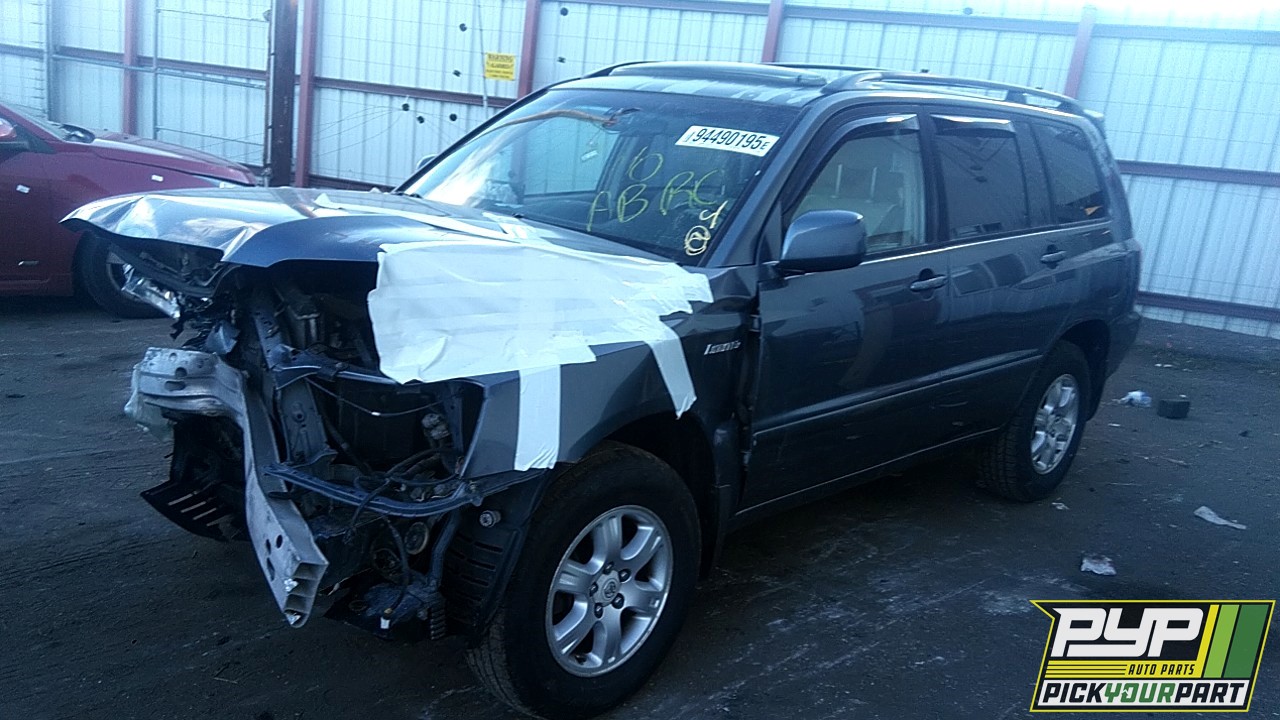 2003 TOYOTA HIGHLANDER available for parts