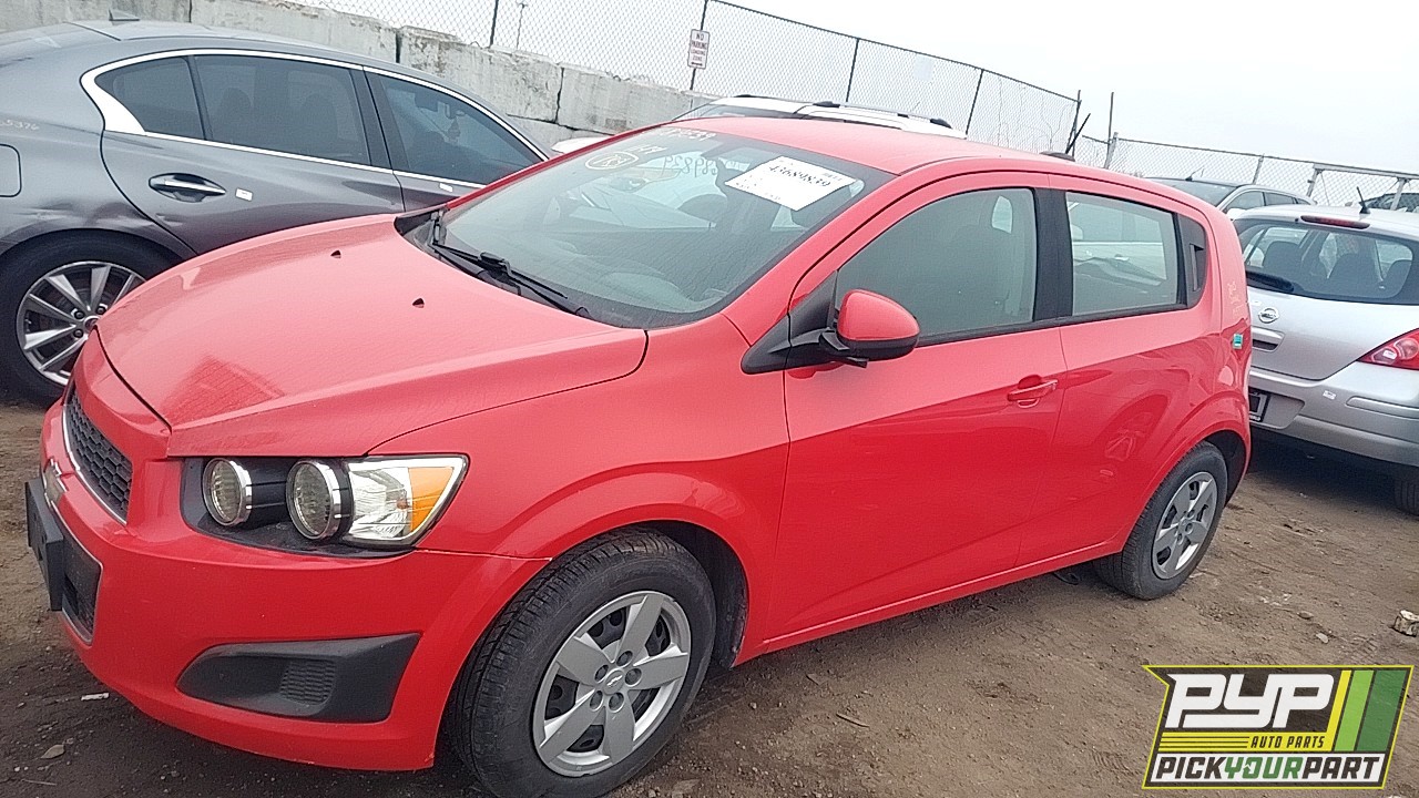 2015 CHEVROLET SONIC available for parts