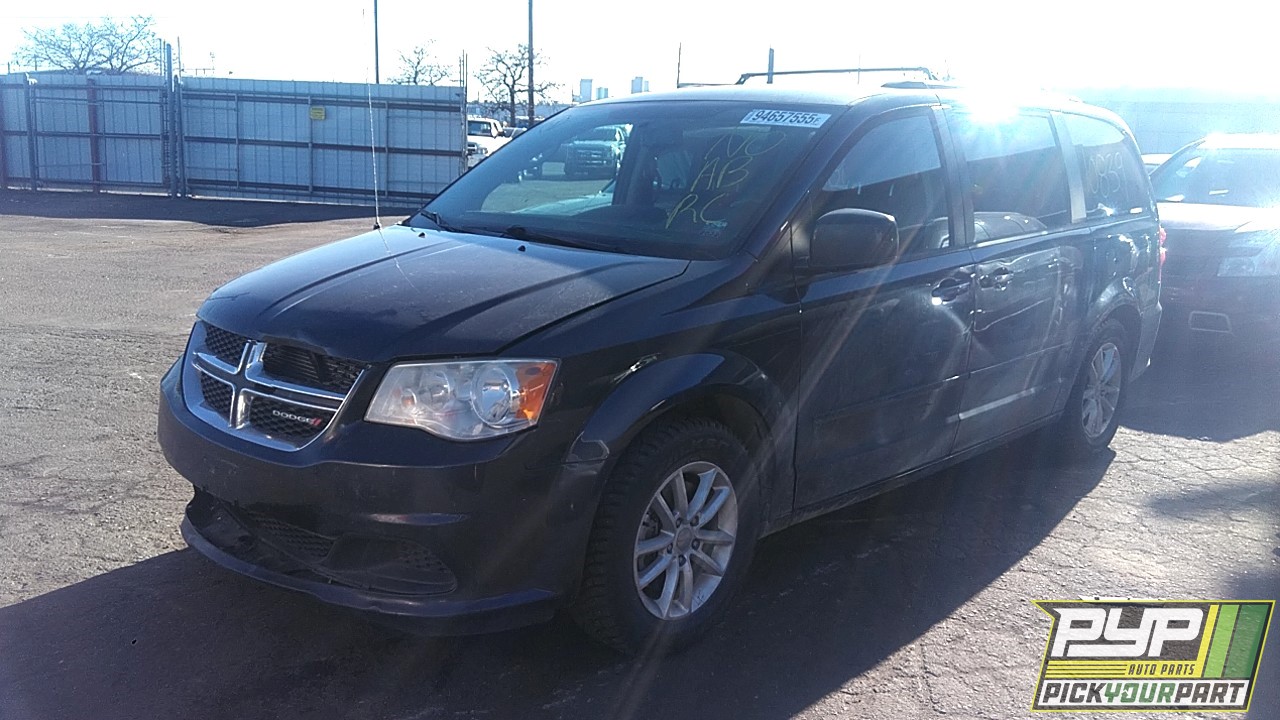 2014 DODGE GRAND CARAVAN partes disponibles
