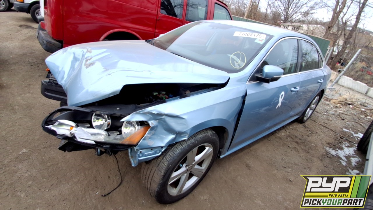 2013 VOLKSWAGEN PASSAT available for parts