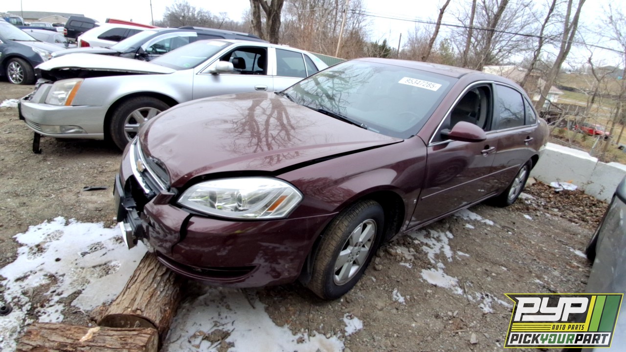 2007 CHEVROLET IMPALA partes disponibles