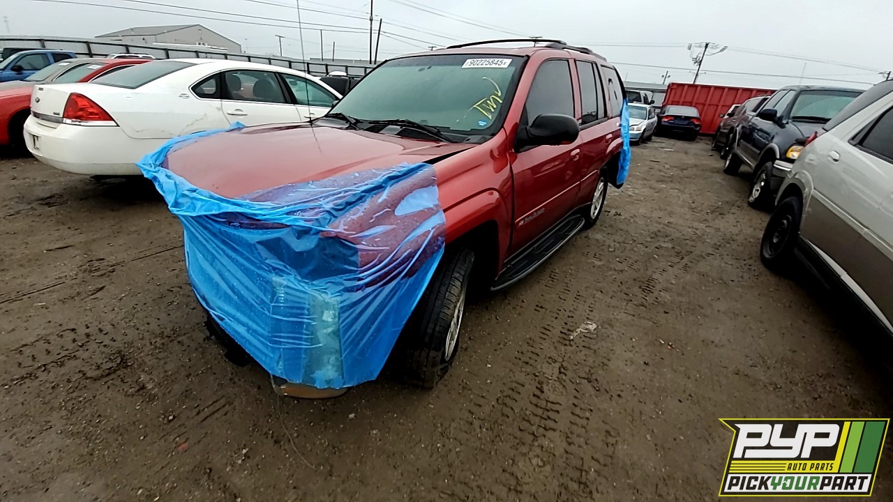 2002 CHEVROLET TRAILBLAZER available for parts