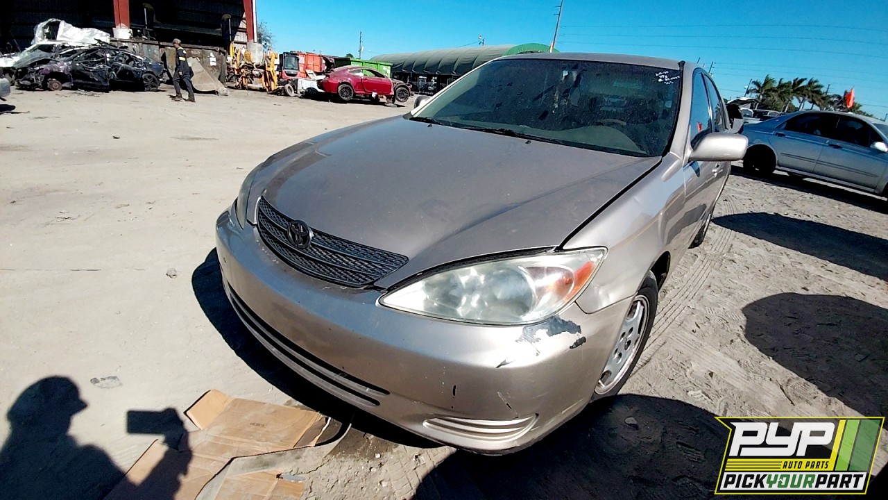 2002 TOYOTA CAMRY partes disponibles