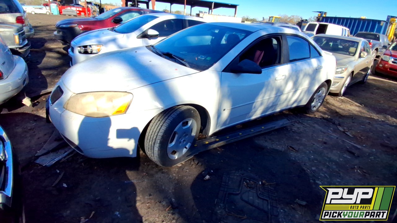 2006 PONTIAC G6 partes disponibles
