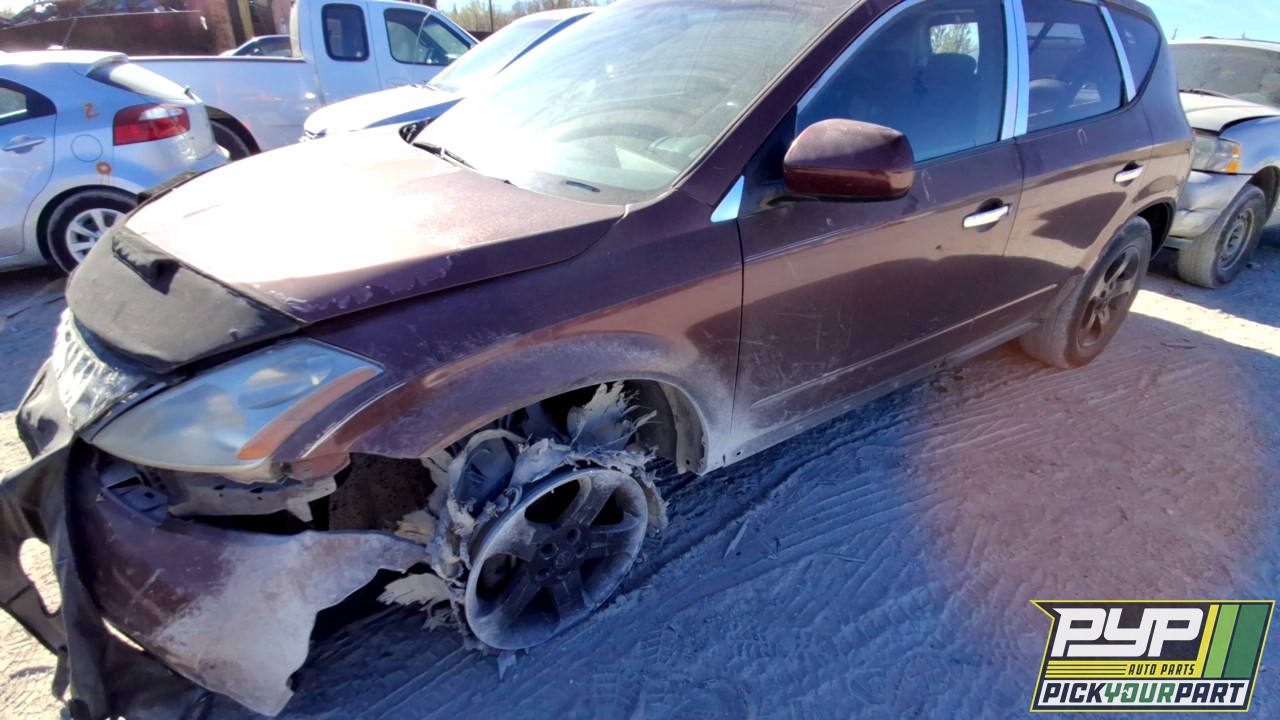 2005 NISSAN MURANO partes disponibles