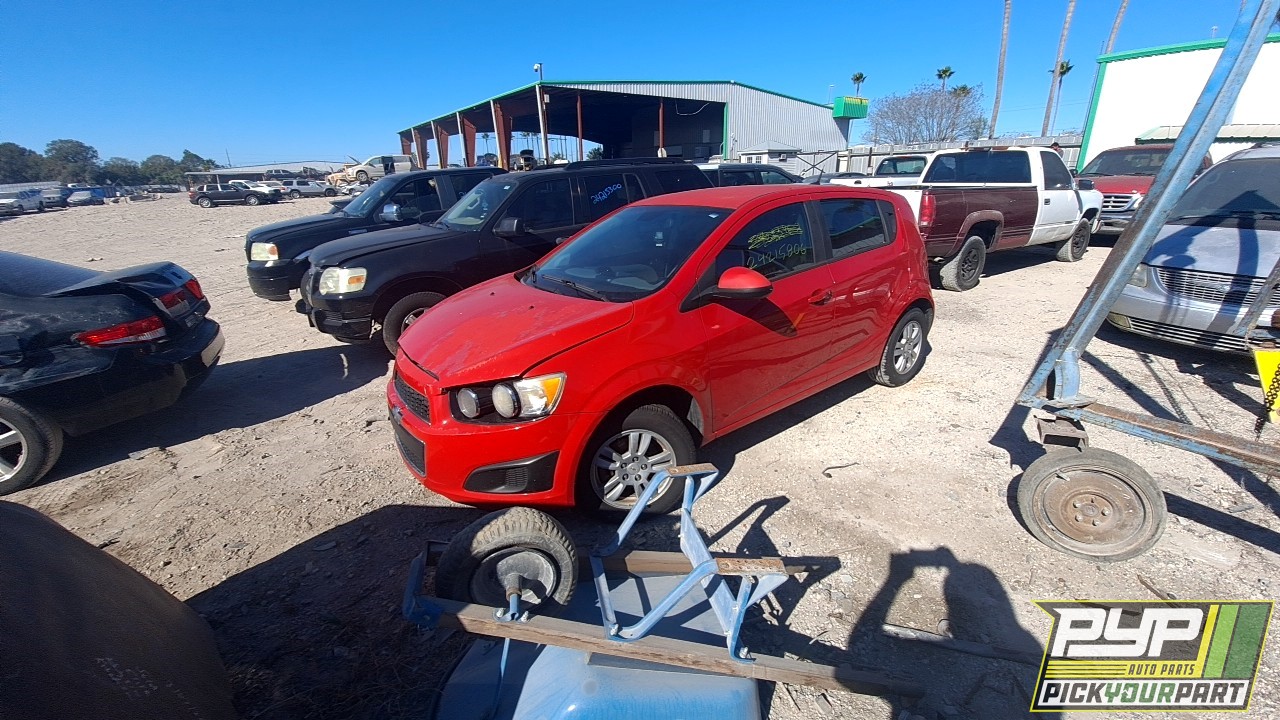 2012 CHEVROLET SONIC available for parts