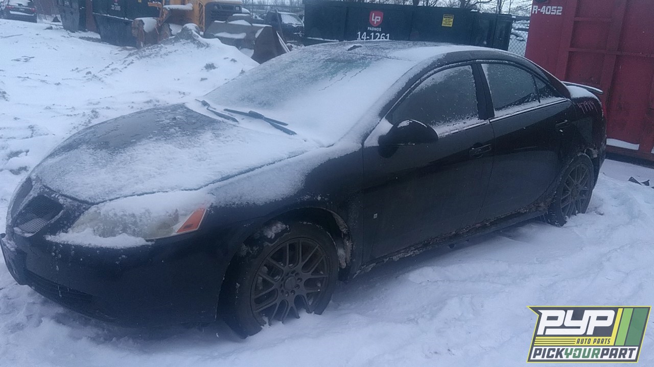 2009 PONTIAC G6 partes disponibles