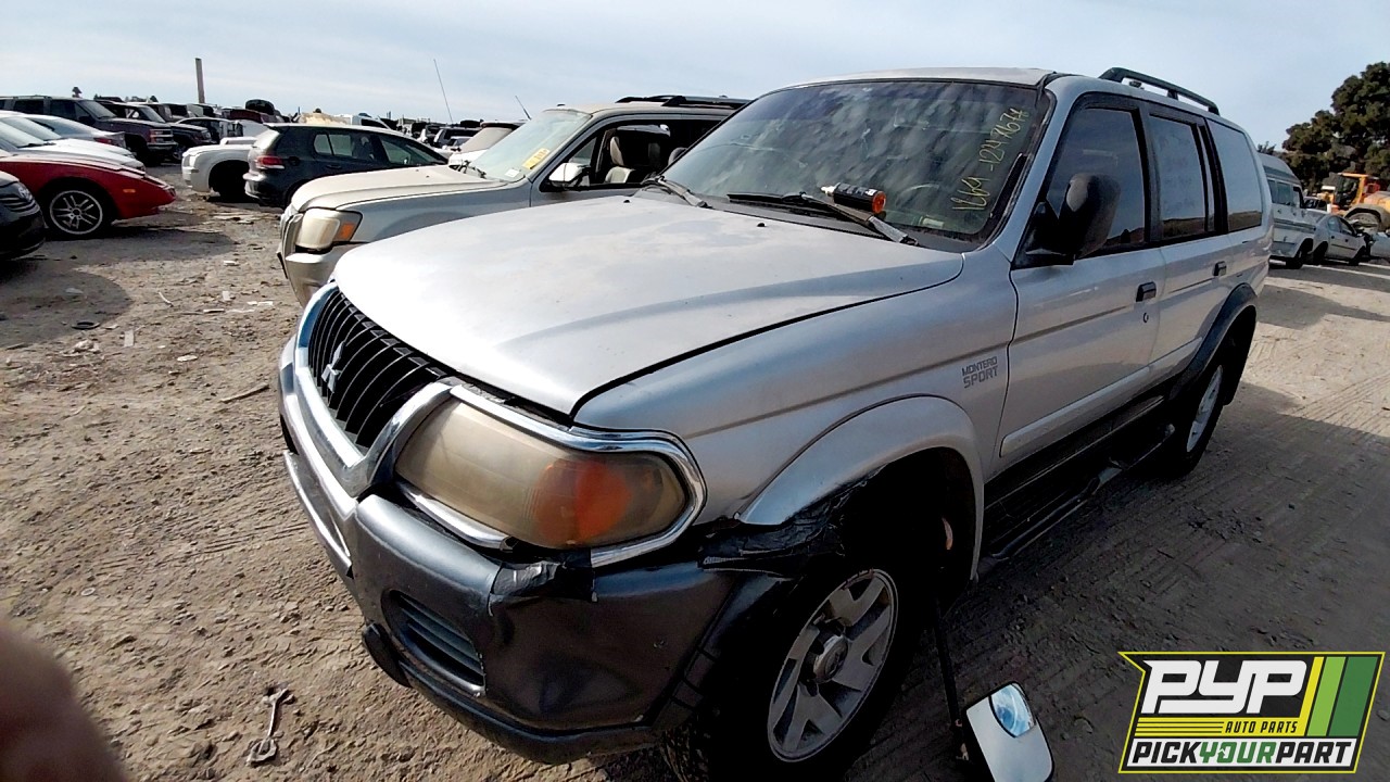 2002 MITSUBISHI MONTERO SPORT partes disponibles