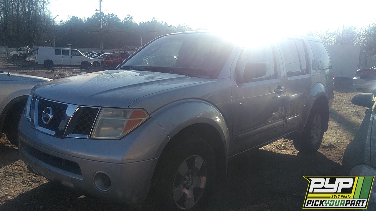 2005 NISSAN PATHFINDER partes disponibles