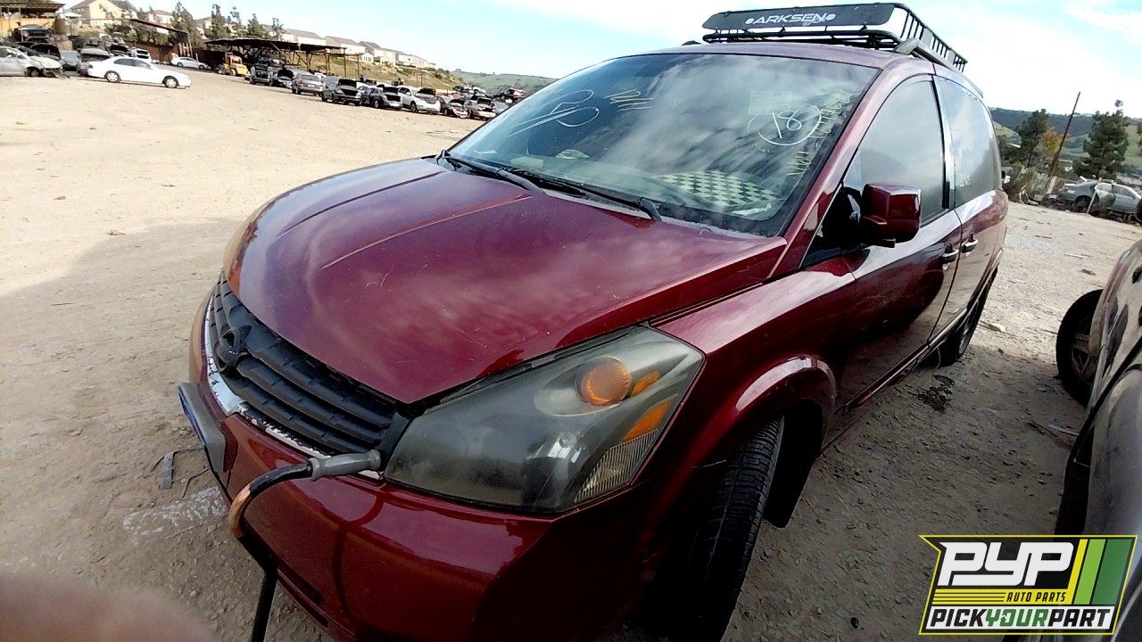 2007 NISSAN QUEST partes disponibles