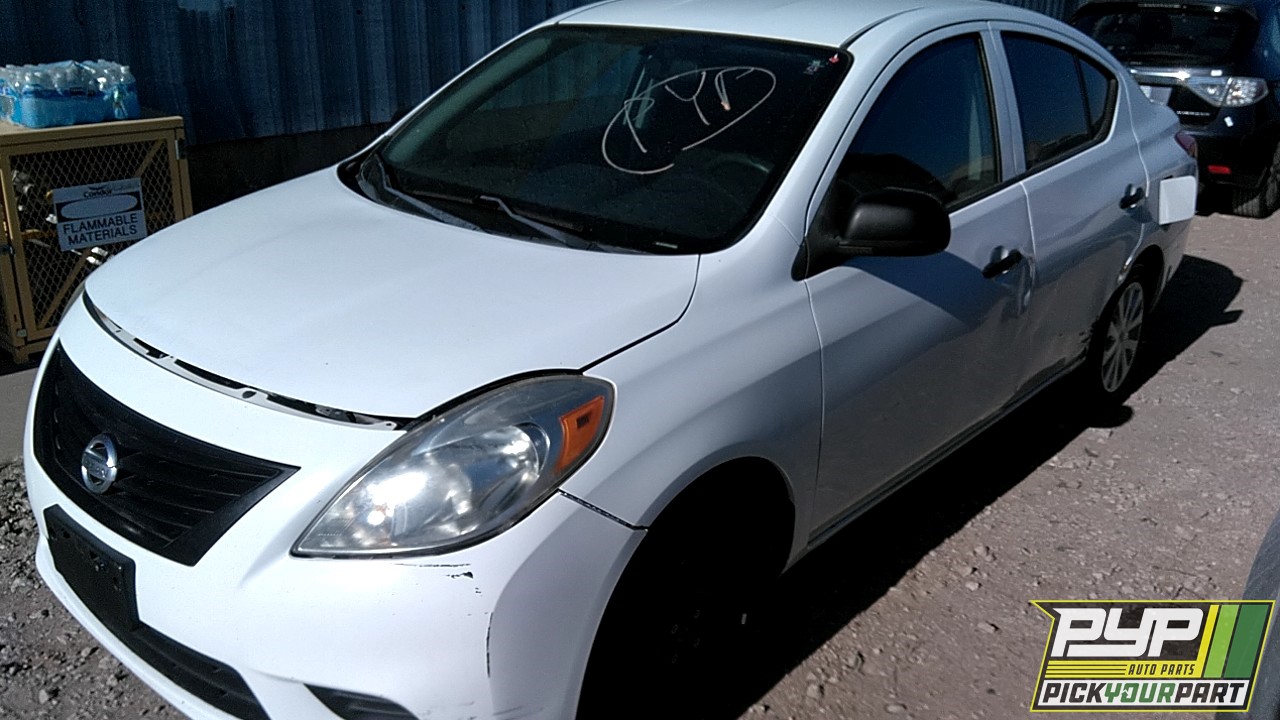 2014 NISSAN VERSA available for parts