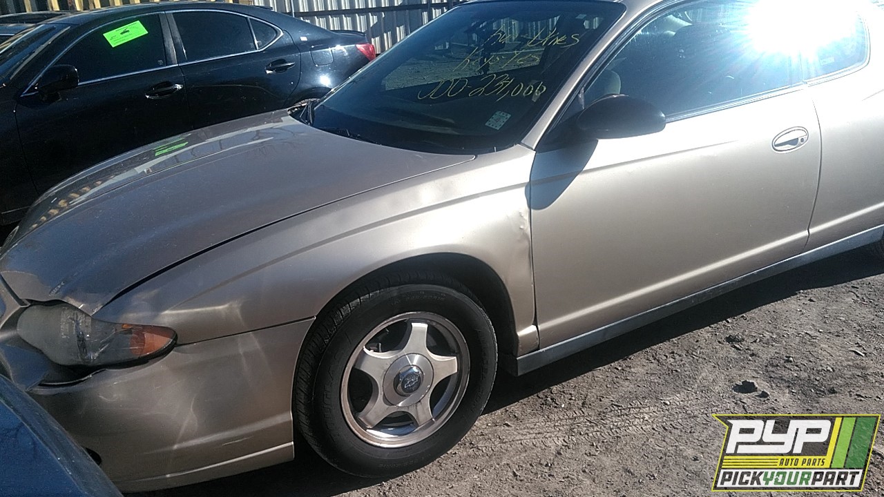2005 CHEVROLET MONTE CARLO available for parts