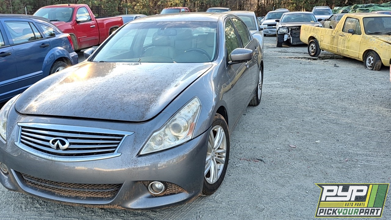 2012 INFINITI G25 available for parts