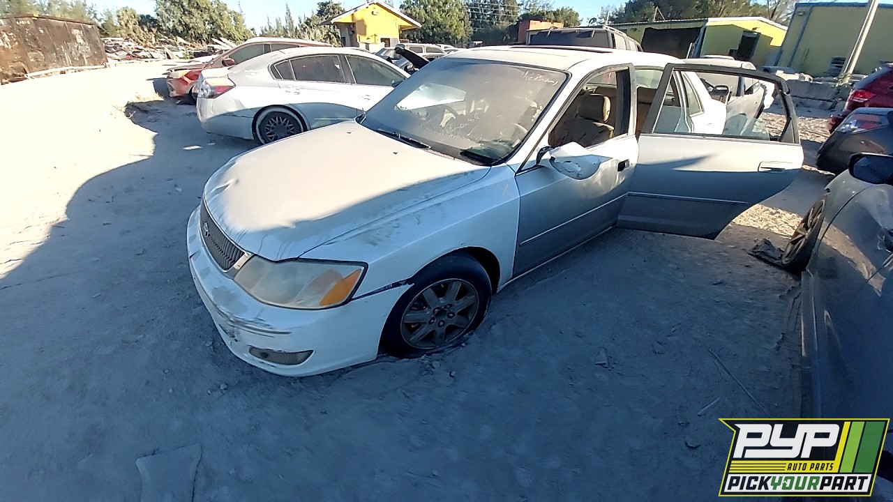 2000 TOYOTA AVALON partes disponibles