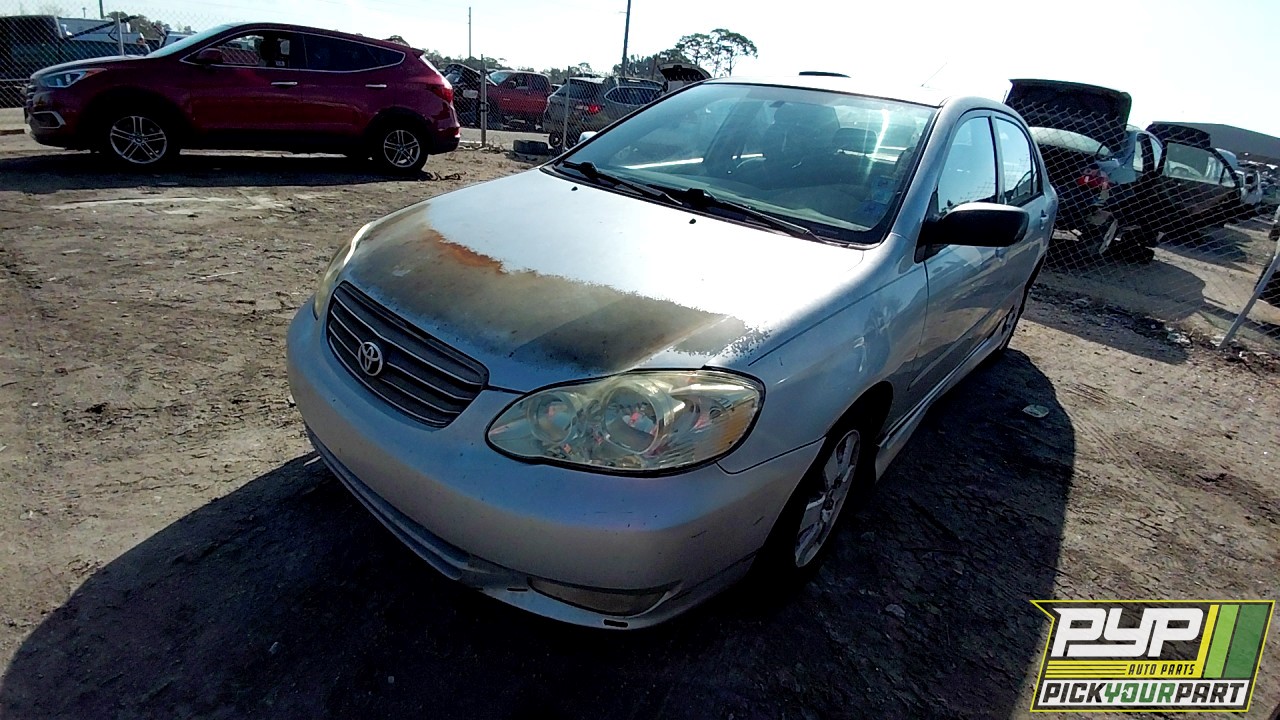 2004 TOYOTA COROLLA partes disponibles