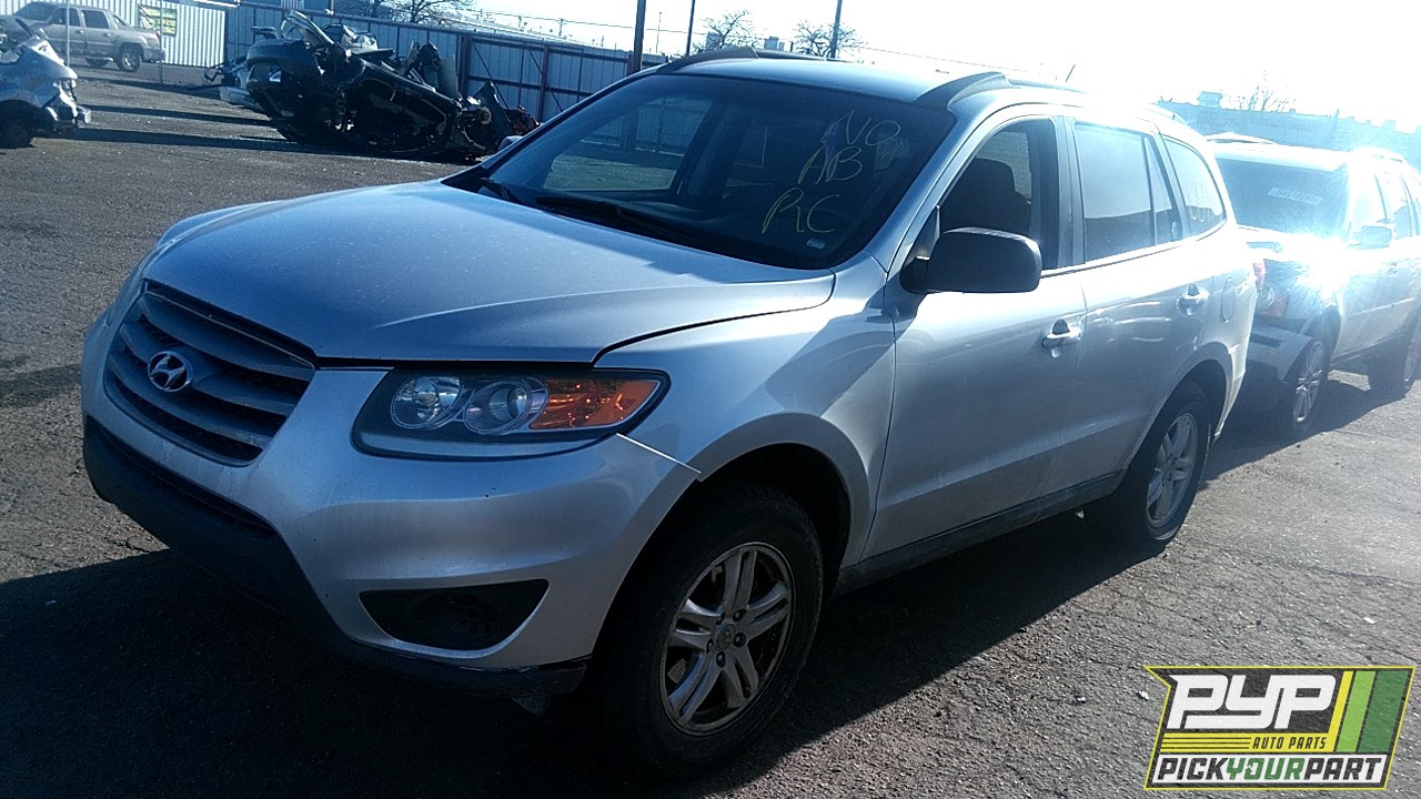 2012 HYUNDAI SANTA FE partes disponibles