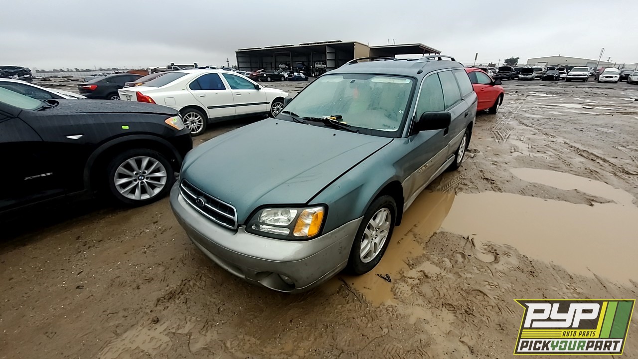2000 SUBARU OUTBACK partes disponibles